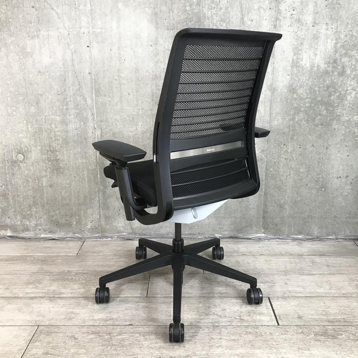 中古】シンクチェア（新モデル） Steelcase/スチールケース 肘付 