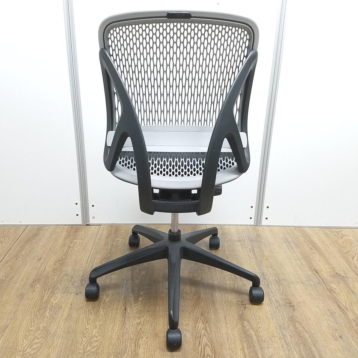 中古】yera イナバ/INABA 肘無ローバックチェア 592369 - 中古オフィス