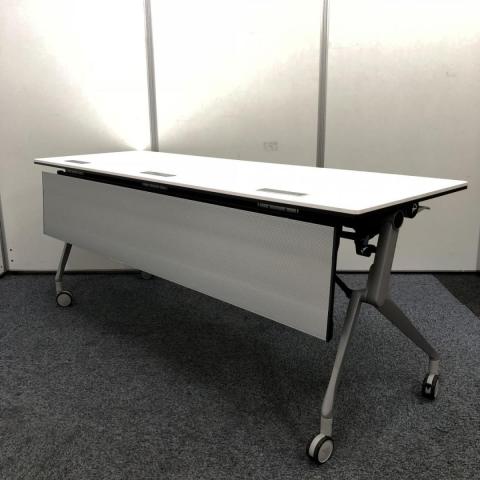 【中古】インターアクトNT  オカムラ（okamura） スタックテーブル(長机/折りたたみ/会議用)