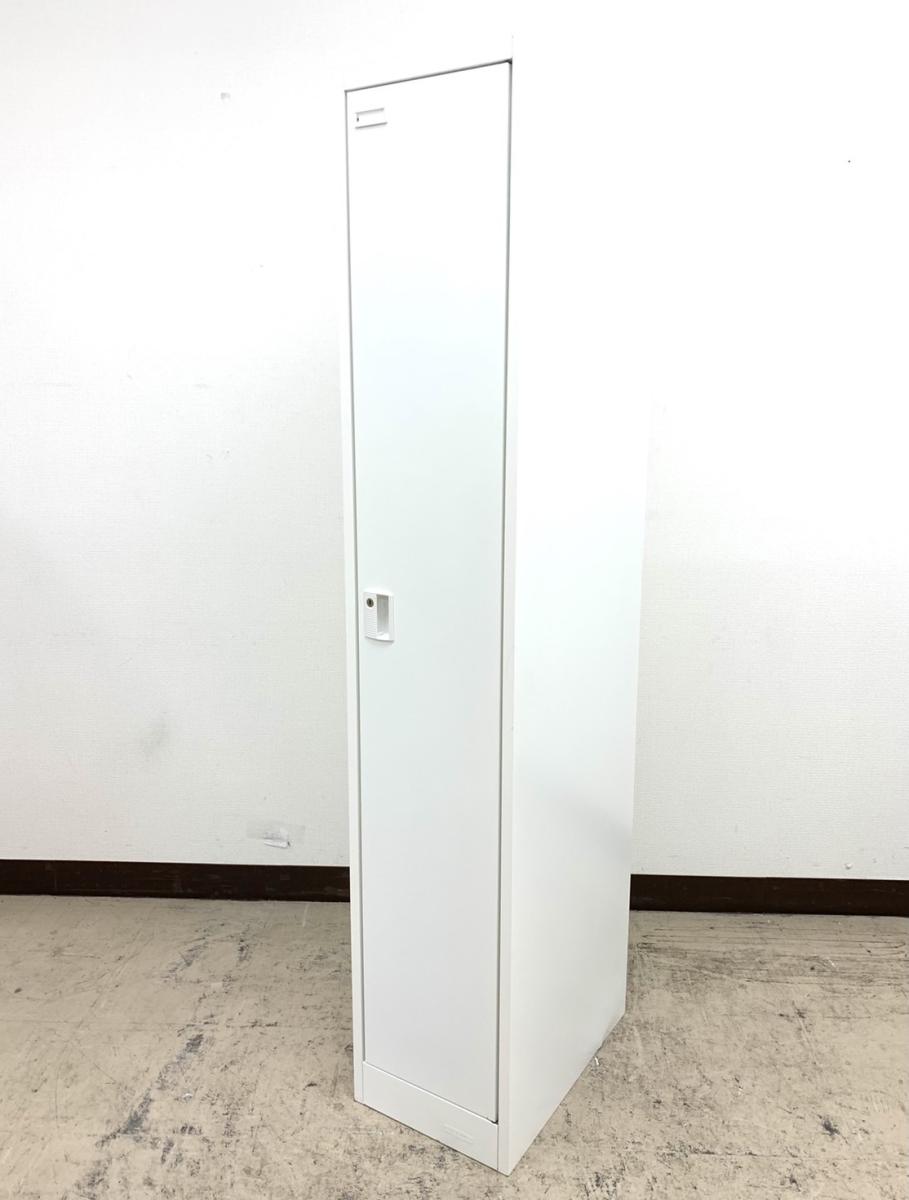【4台入荷】スキマ収納おまかせ横幅332㎜！スリムサイズお一人様用※オールホワイト◆オカムラ製
                        FZタイプ
                                    中古
            