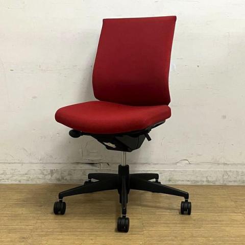 【中古】ウィザード3 樹脂 CRS-G3620F6 コクヨ（KOKUYO） 肘無ローバックチェア