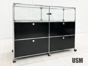 USMハラー　2列3段キャビネット　グラファイトｘスティールブルー D500 GREXEX