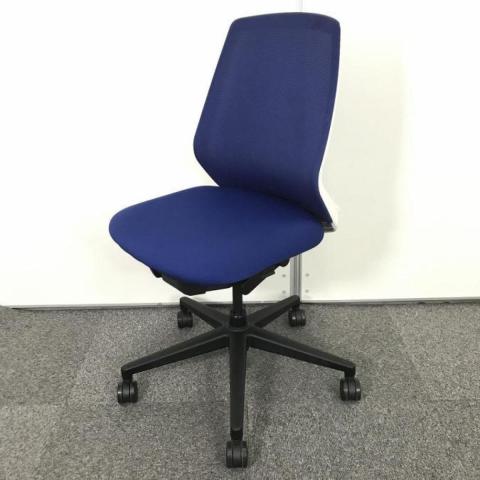 【中古】ニンバスチェア NA-008 ウチダ（UCHIDA) 肘無ローバックチェア