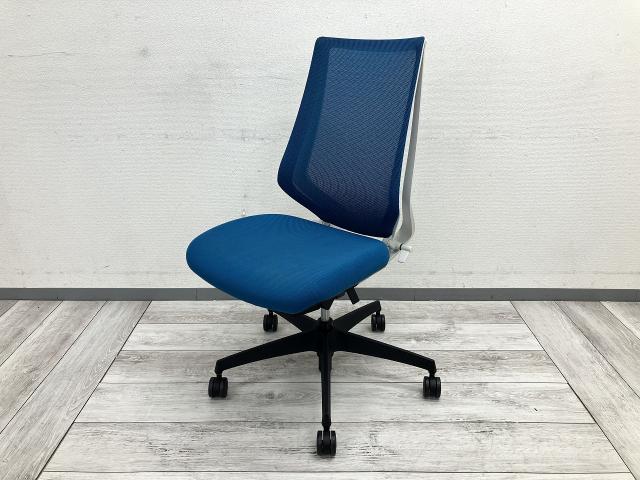 【中古】デュオラ メッシュ CRS-G3000E1 コクヨ（KOKUYO） 肘無ハイバックチェア