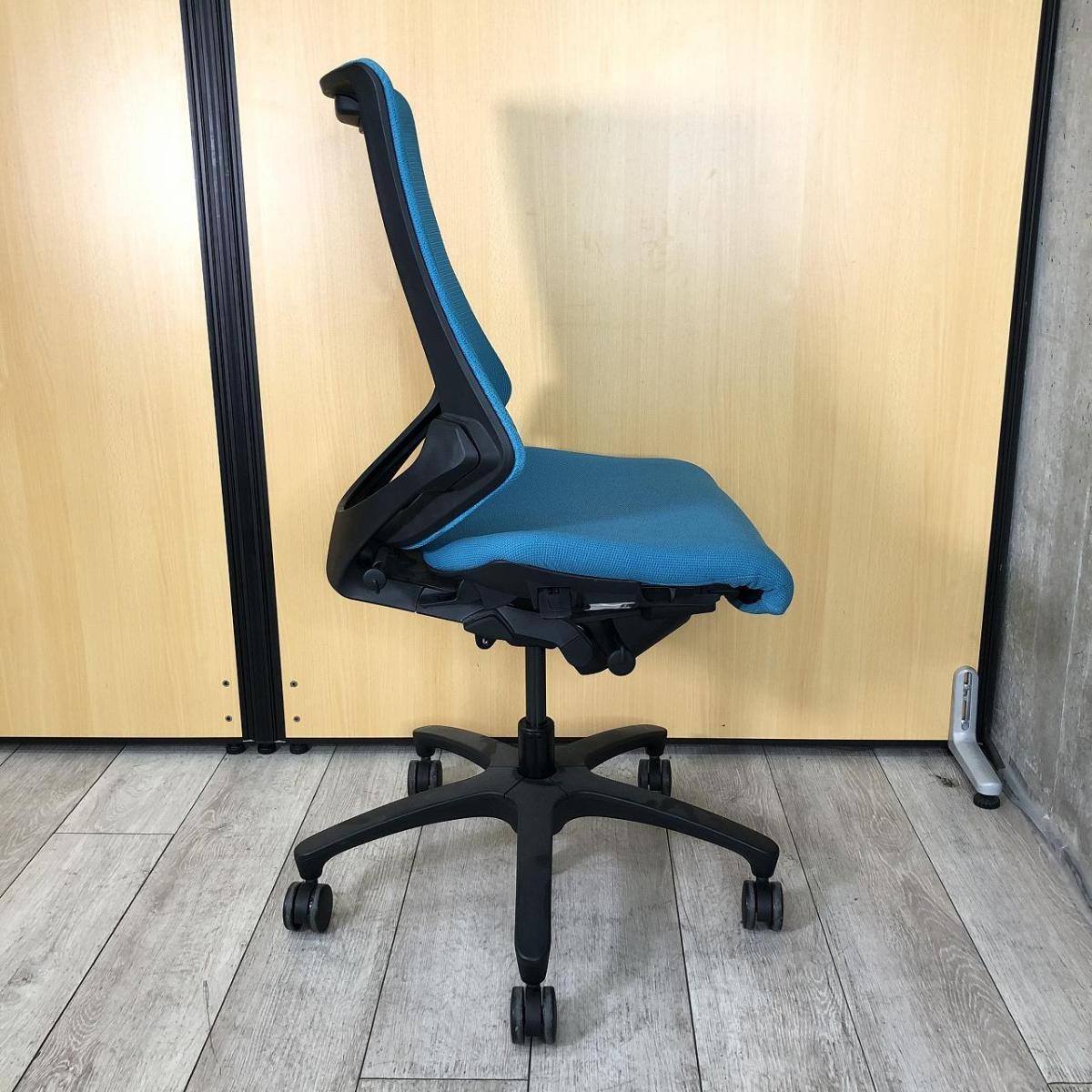 中古】エフメッシュ KF-370JB-T1A3 イトーキ/ITOKI 肘無ハイバック 