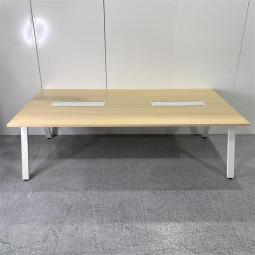 【倉庫在庫品】【1台限定】W2400　大型テーブル　会議室　ミーティングルーム　６～8人掛け