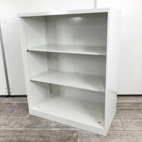 【中古】レクトライン  オカムラ（okamura） ローキャビネット／オープン