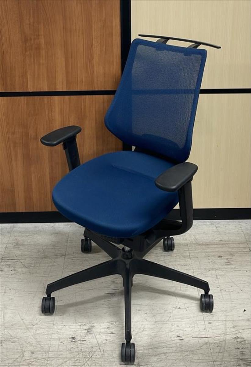 中古】イング バーチカル 樹脂 コクヨ/KOKUYO 肘付ハイバックチェア 