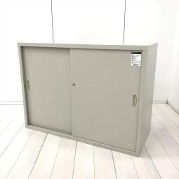 【5月27日入荷予定】コクヨ　保管庫深型（D515）　スチール引違い書庫　汚れの目立ちにくいニューグレー　シリンダー錠　鍵付き　※ベースは付属しません