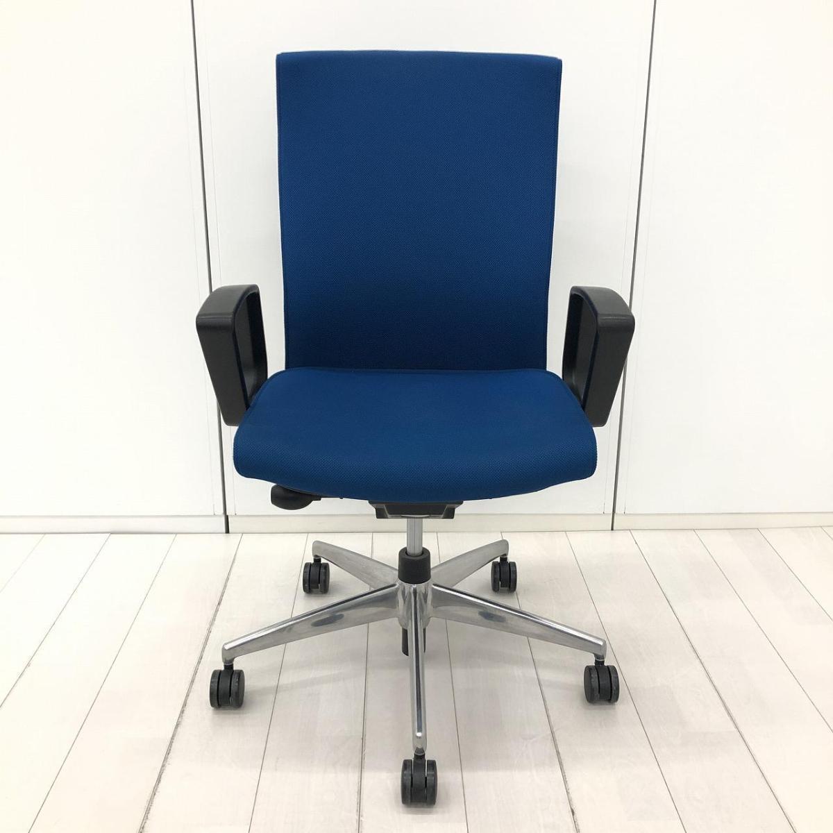 中古】プント CRS-G2402F6 コクヨ/KOKUYO 肘付ハイバックチェア 592688 