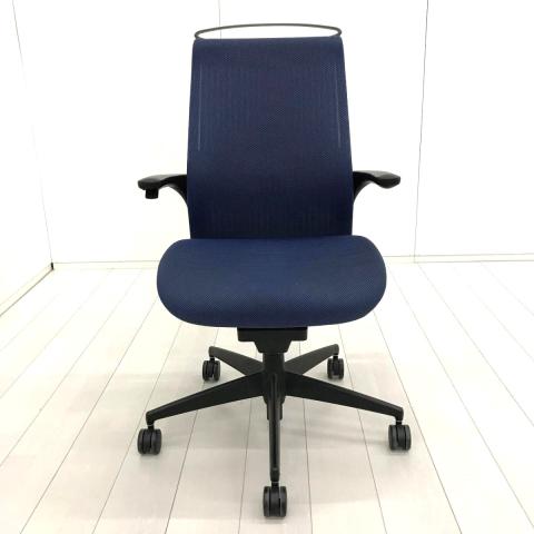 【中古】M4 樹脂 CRS-G2201 コクヨ（KOKUYO） 肘付ハイバックチェア