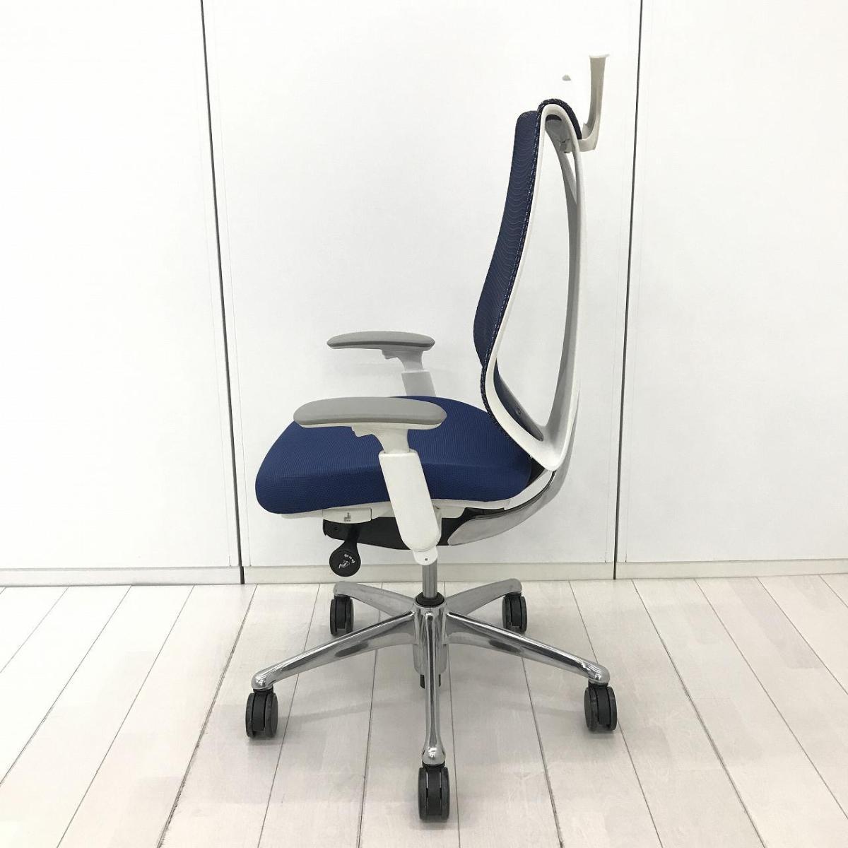 中古】サブリナ C854BW FSY3 オカムラ/okamura 肘付ハイバックチェア