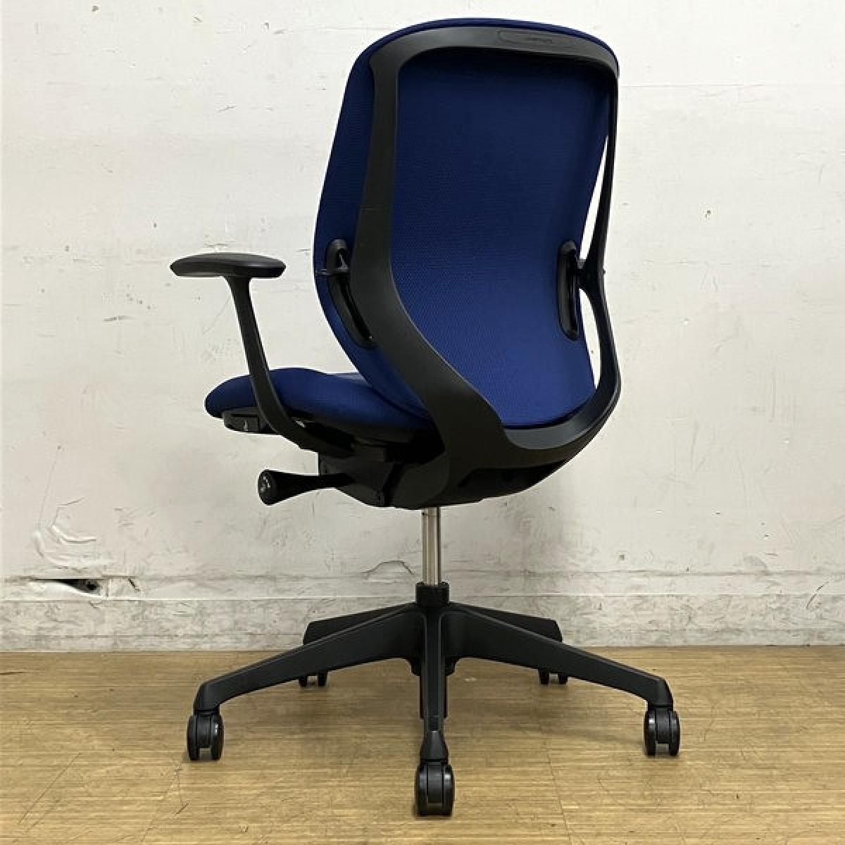 中古】シルフィー C633XR FSF3 オカムラ/okamura 肘付ローバックチェア 