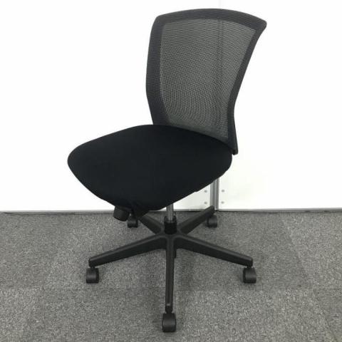 【中古】バリシア  コクヨ（KOKUYO） 肘無ローバックチェア