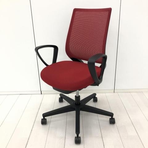 【中古】ミトラシリーズ  コクヨ（KOKUYO） 肘付ローバックチェア