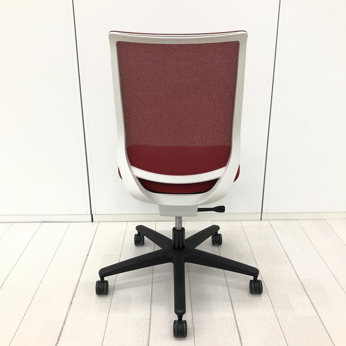 中古】ミトラシリーズ コクヨ/KOKUYO 肘無ローバックチェア 592943 