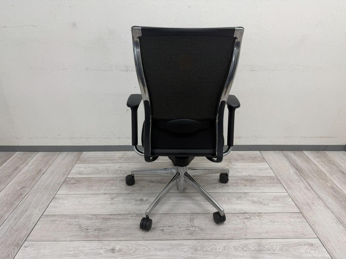 中古】フォスターチェア CR-G1420 コクヨ/KOKUYO 肘付ハイバックチェア
