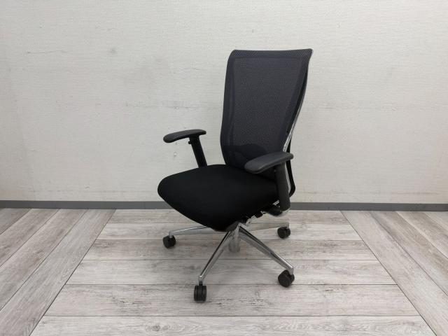 【中古】フォスターチェア CR-G1420 コクヨ（KOKUYO） 肘付ハイバックチェア
