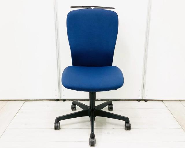 【中古】スラート C336ZR-FSF13 オカムラ（okamura） 肘無ハイバックチェア