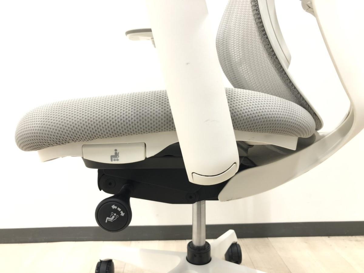 中古】シルフィーメッシュ C685XZ FMR3 オカムラ/okamura 肘付 