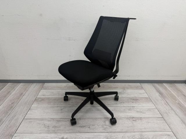 【中古】デュオラ メッシュ CRSG3000E6N コクヨ（KOKUYO） 肘付ハイバックチェア