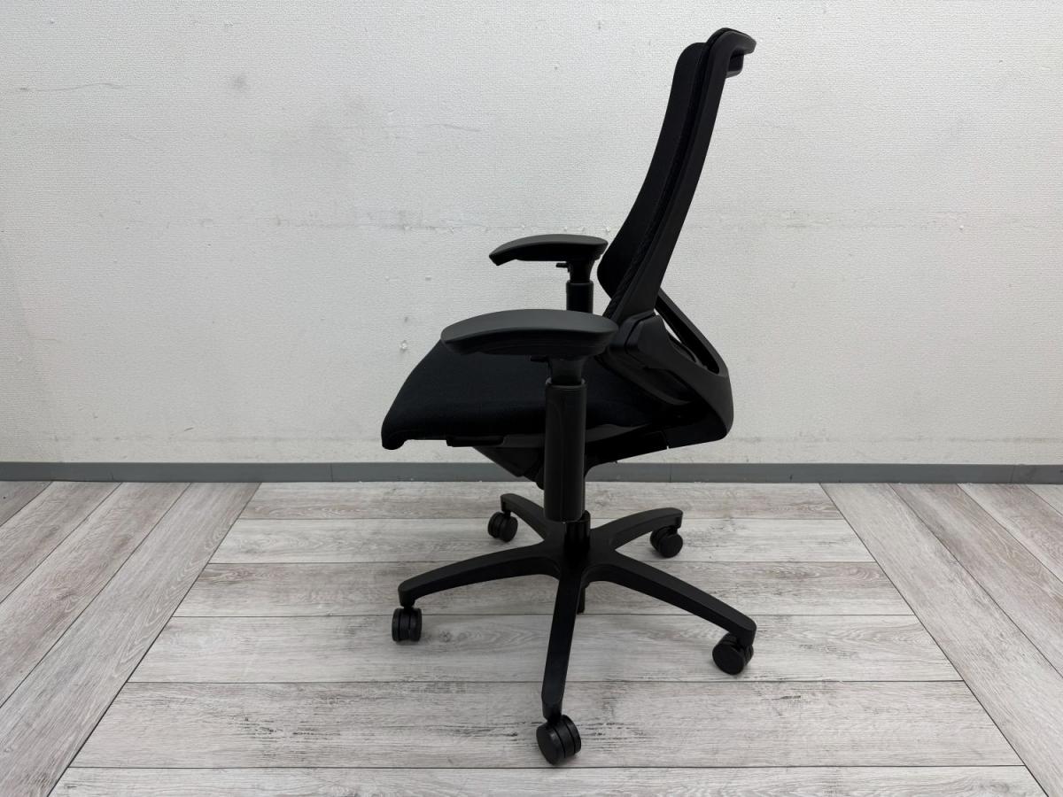 中古】エフメッシュ KG-170JA1T1T2 イトーキ/ITOKI 肘無ハイバック 