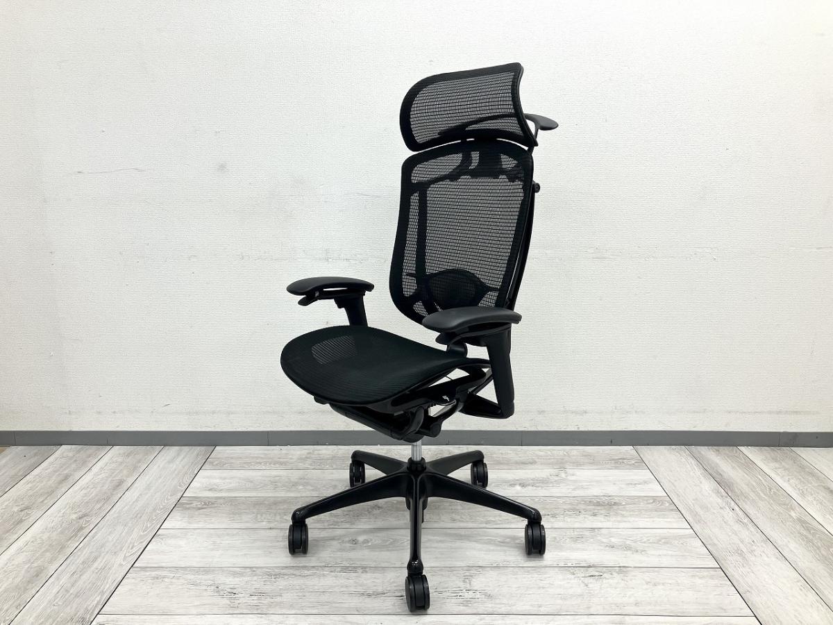 中古】コンテッサ セコンダ CC86MS FPG1 オカムラ/okamura 肘付