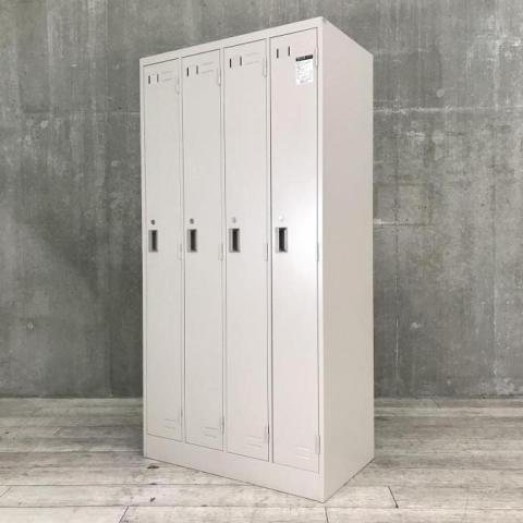 【中古】LKロッカー LK-4F1C コクヨ（KOKUYO） 4人用更衣ロッカー