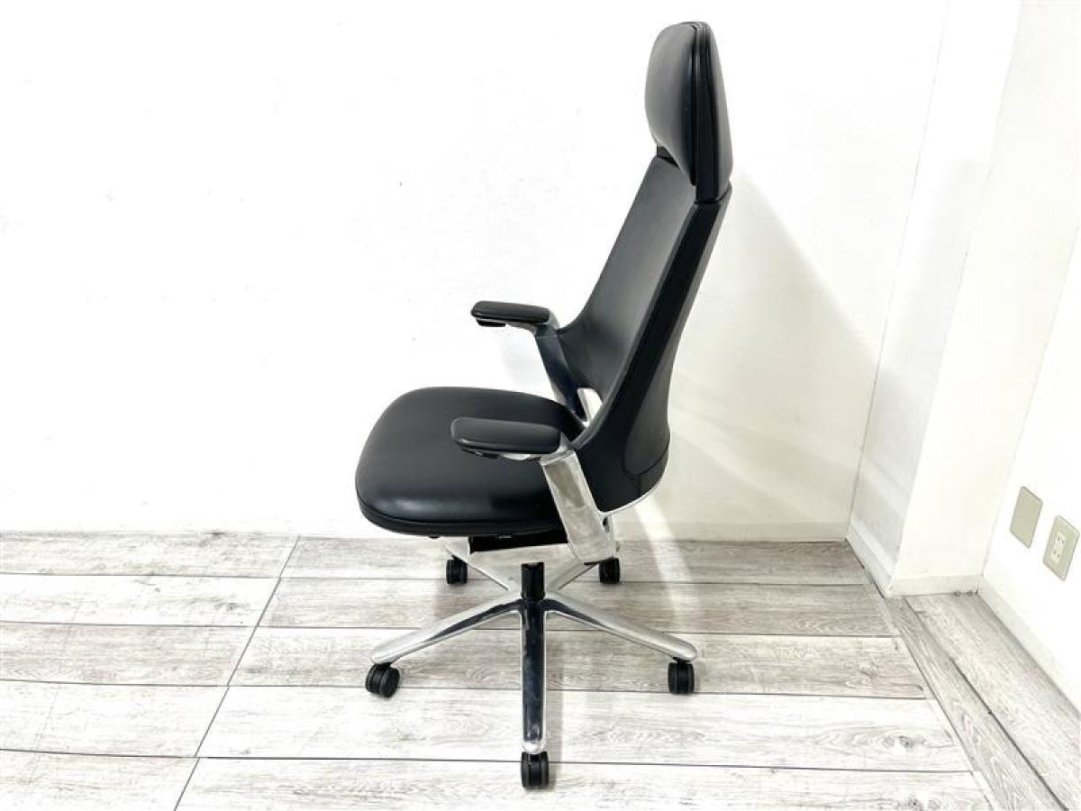 中古】 イトーキ/ITOKI 肘付ハイバックチェア 593080 - 中古オフィス 