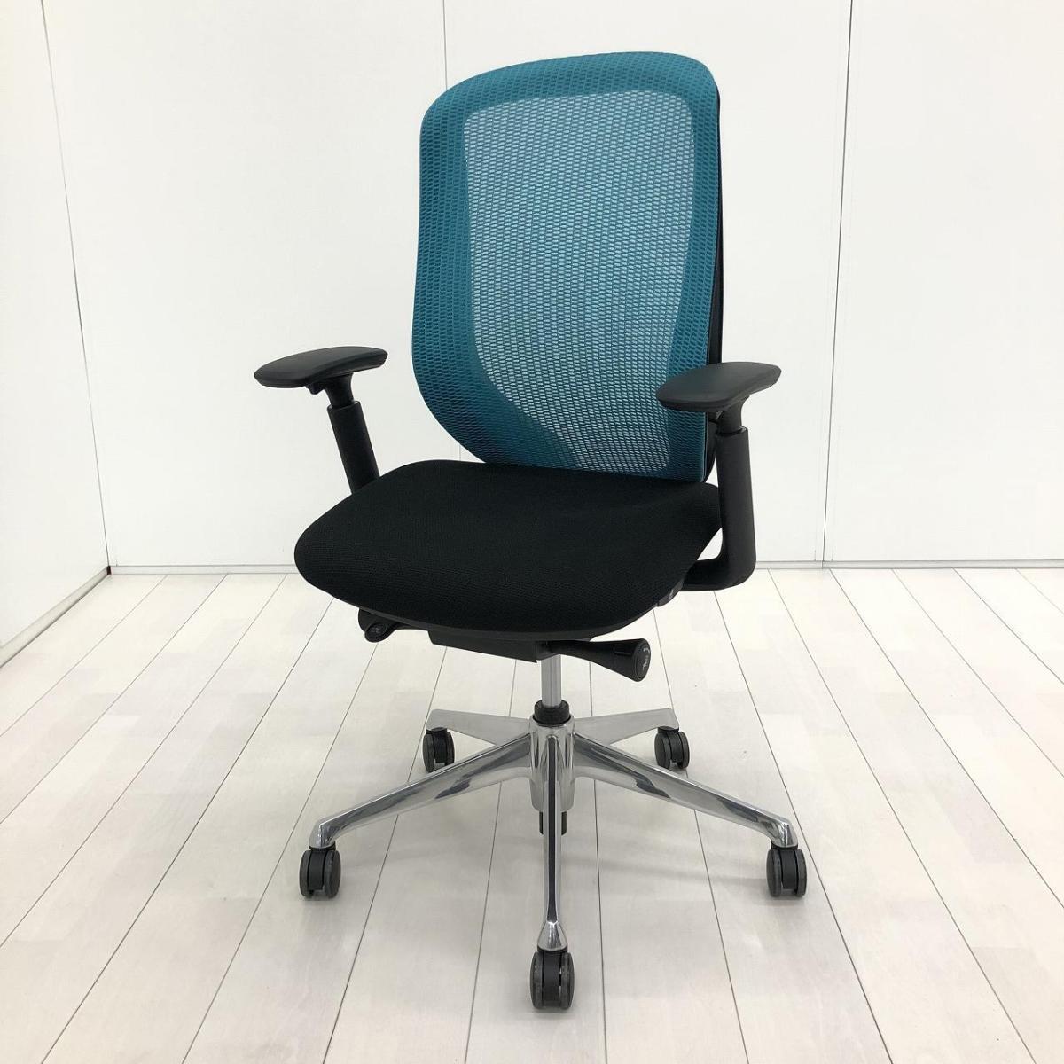 【2脚限定価格！】【落ち着くブルーの心地よさと座面ブラックで汚れが目立たない理想の組合せ】ワークチェア アジャストアーム アームレスト付 ブラックボディ オススメ(おすすめ) 大人気 ・Okamura/オカムラ ・Sylphy/シルフィー ※横浜本店撮影画像※
                        シルフィーメッシュ
                                    中古
            