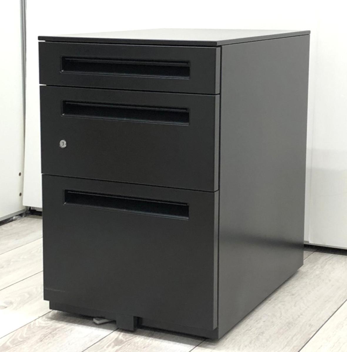 【在庫処分・未使用品】ウチダ STワゴン スリムワゴン シリンダー錠タイプ 中古】STワゴンシリーズ ウチダ/UCHIDA ワゴン3段 593149 - 中古