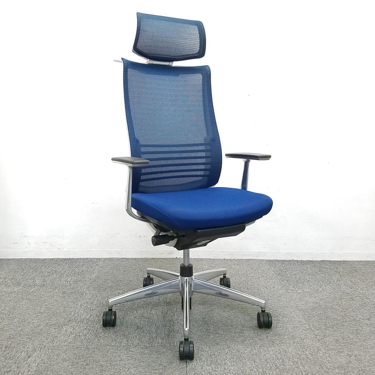 中古】ベゼル アルミポリッシュ CRS-G2822E1 コクヨ/KOKUYO 肘付