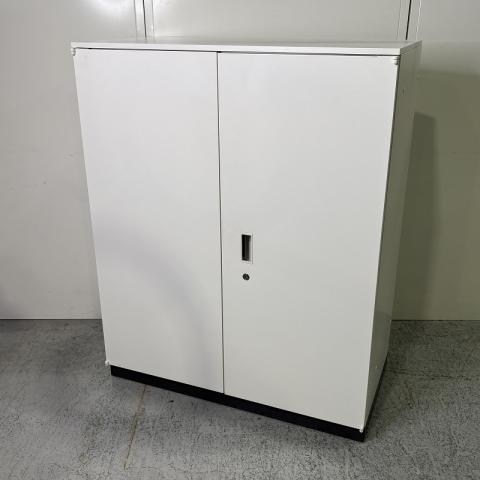 【中古】グロウビックⅣ  クロガネ ローキャビネット／両開き
