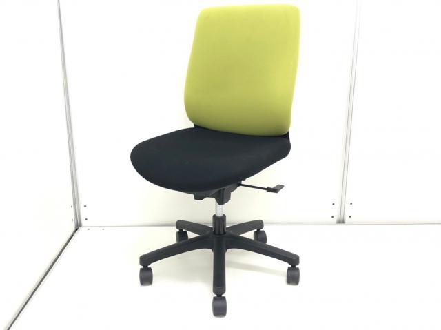 【中古】トルテチェア  イトーキ（ITOKI） 肘無ローバックチェア