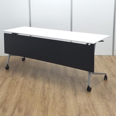 【中古】マルカ 81F5AB オカムラ（okamura） スタックテーブル(長机/折りたたみ/会議用)
