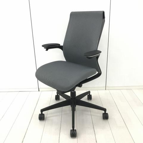 【中古】M4 樹脂 CRS-G2211B コクヨ（KOKUYO） 肘付ハイバックチェア