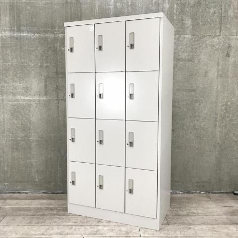 【中古】SLシリーズ HDT-6334SL-WE イトーキ（ITOKI） 12人用更衣ロッカー