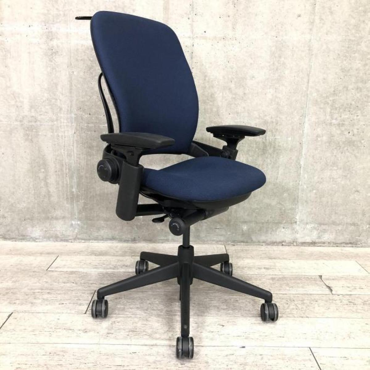 中古】リープV2 Steelcase/スチールケース 肘付ハイバックチェア
