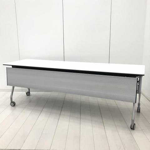 【中古】インターアクトNT 81B41T オカムラ（okamura） スタックテーブル(長机/折りたたみ/会議用)
