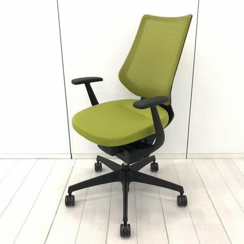 【中古】イング バーチカル 樹脂 CRS-G3402E6 コクヨ（KOKUYO） 肘付ハイバックチェア