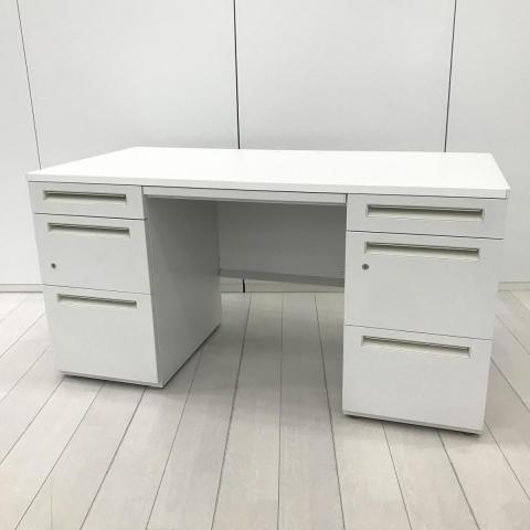 【中古】スカエナ  ウチダ（UCHIDA) 両袖机