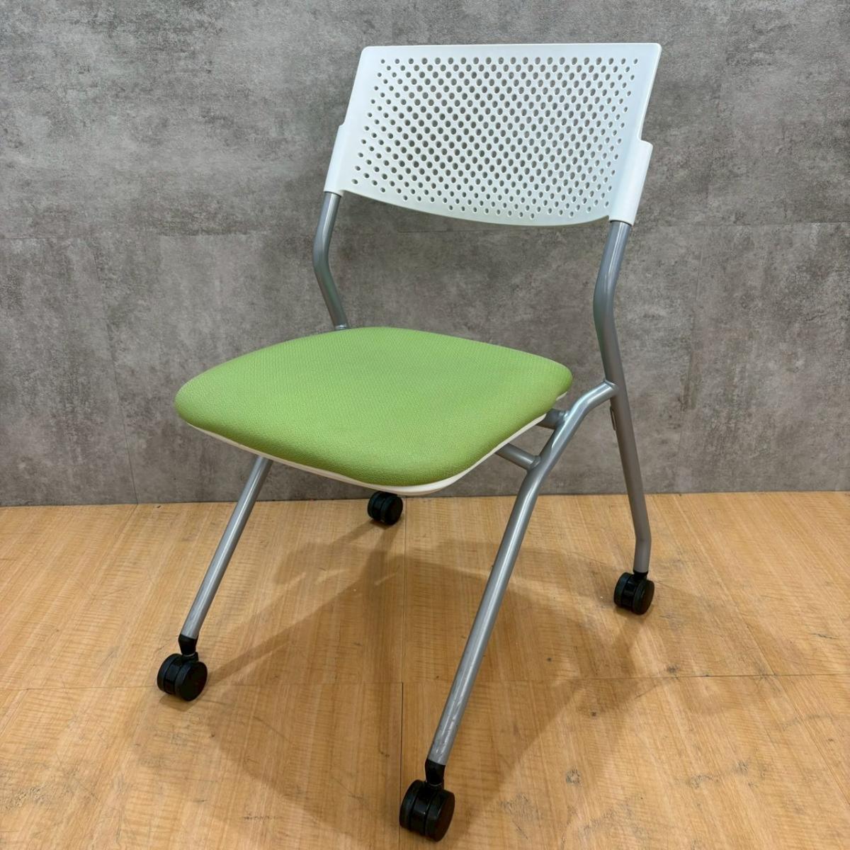 中古】 ウチダ/UCHIDA ネスティングチェア 593491 - 中古オフィス家具 