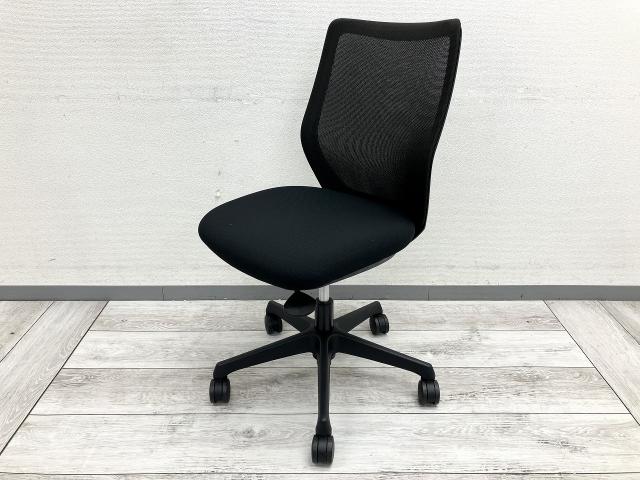 【中古】CG-M メッシュ CG11ZR FZK1 オカムラ（okamura） 肘無ハイバックチェア