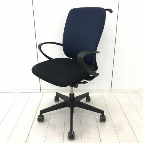 【中古】フルゴ KF-436GBHT1TB2 イトーキ（ITOKI） 肘付ハイバックチェア