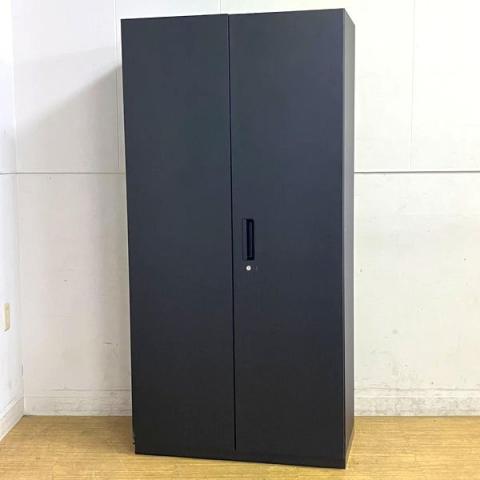 【中古】L6 L6-180A プラス（PLUS） ハイキャビネット／両開き
