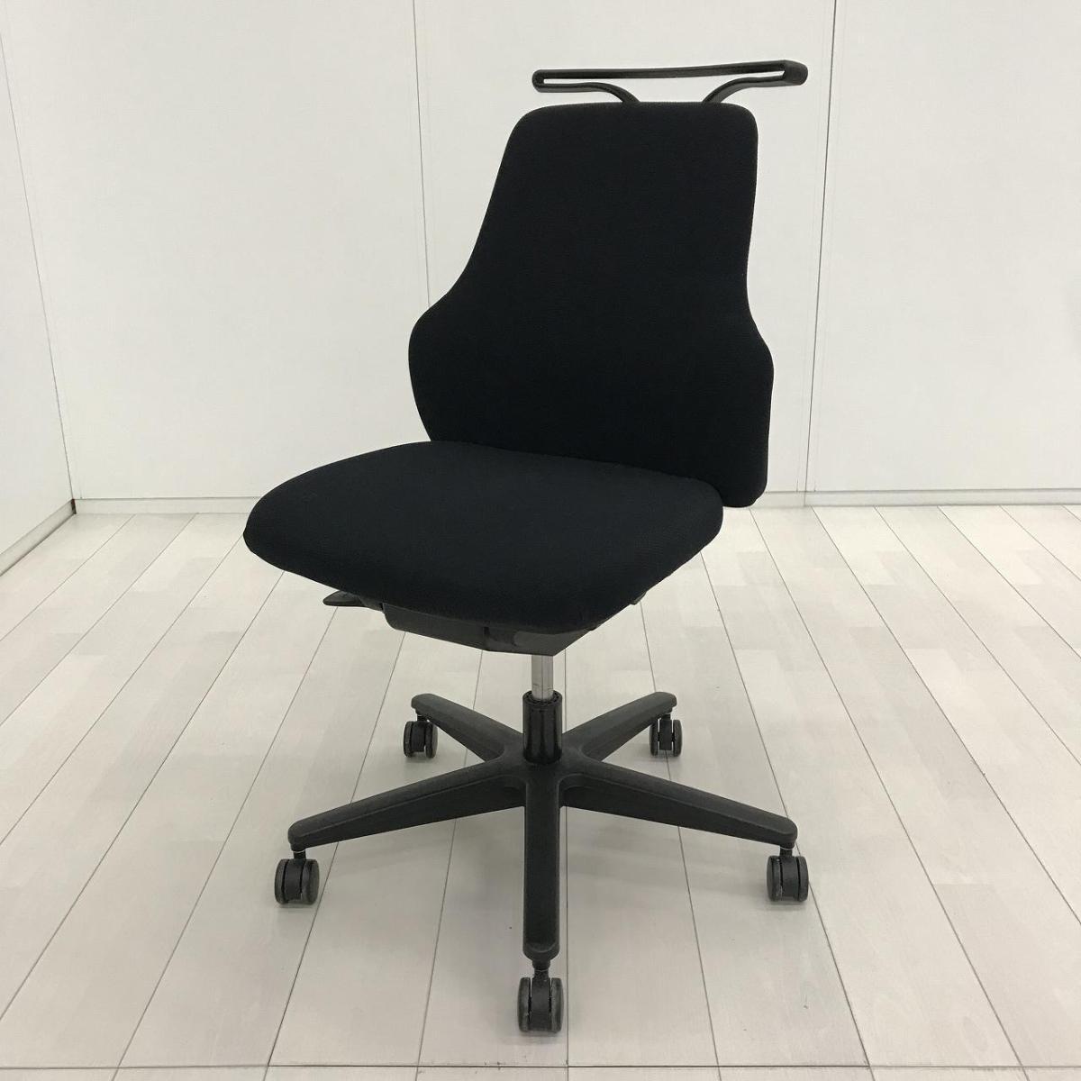 中古】グーフォ CRS-G2700E6G9B6N コクヨ/KOKUYO 肘無ローバックチェア