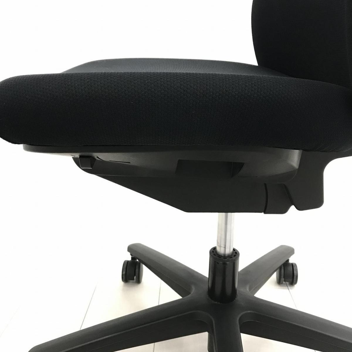 中古】グーフォ CRS-G2700E6G9B6N コクヨ/KOKUYO 肘無ローバックチェア