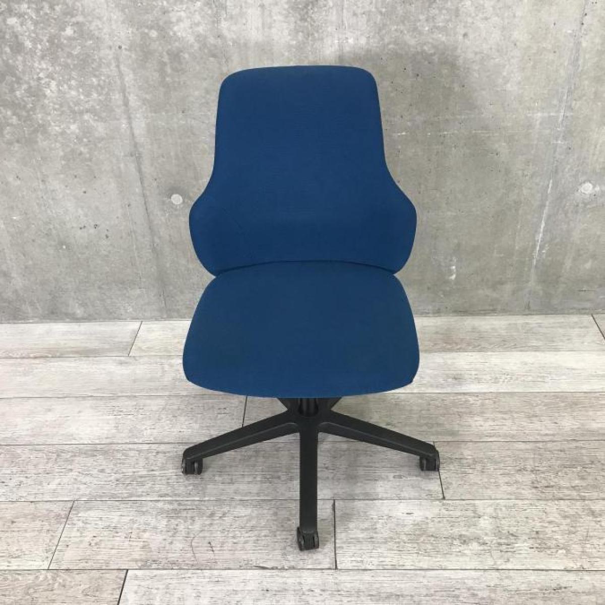 中古】グーフォ CRS-G2700E6G9T6 コクヨ/KOKUYO 肘無ローバックチェア 
