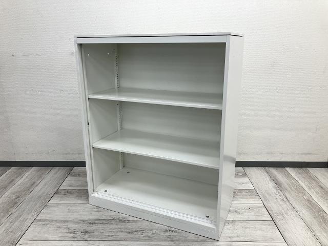 【中古】レクトライン 4B413Y ZA75 オカムラ（okamura） ローキャビネット／オープン