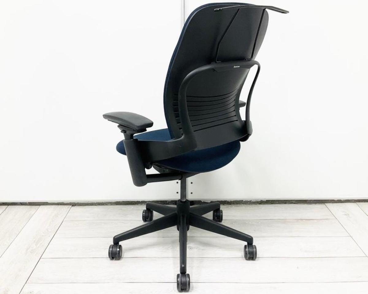 中古】リープV2 Steelcase/スチールケース 肘付ハイバックチェア